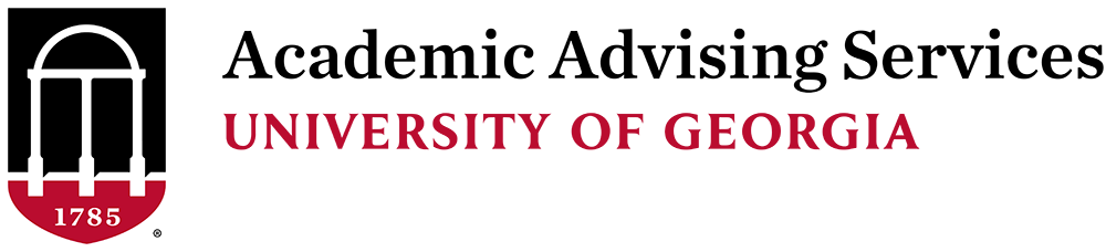 Academic Advising at University of Georgia Logo