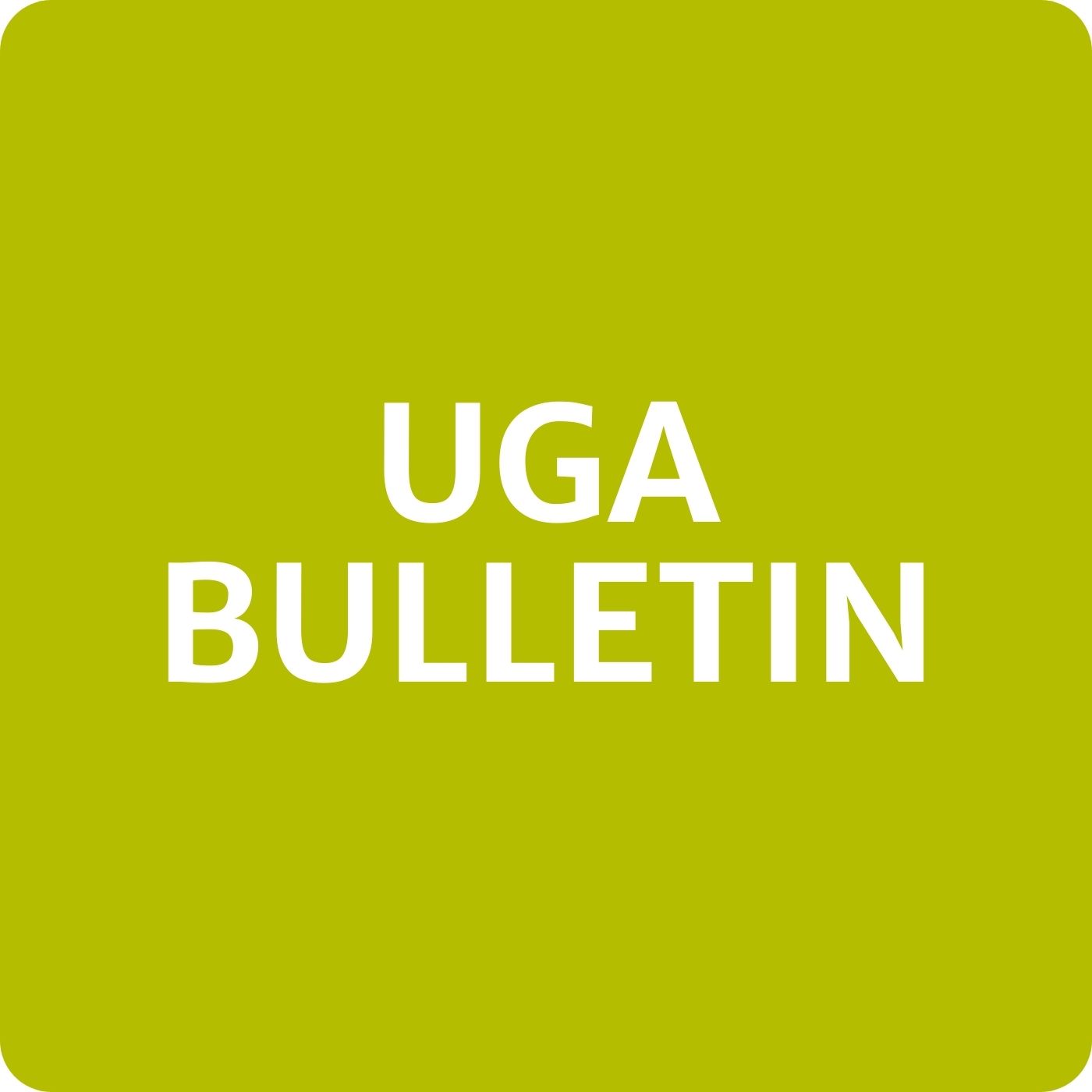 EC UGA Bulletin